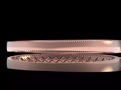 Art Deco Bracelet 02 3D print model