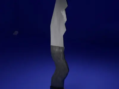 Dagger for games 3D model