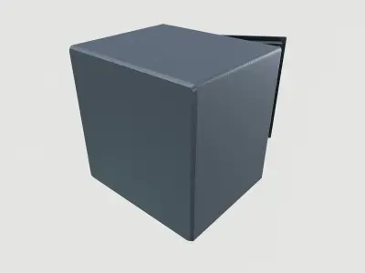 Iron safe 3D model
