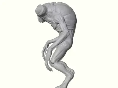 Broken-Mandible Seeker Free 3D print model