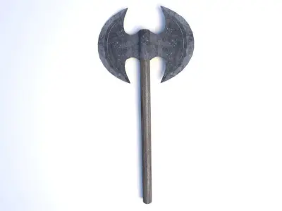 medieval axe 3D model get