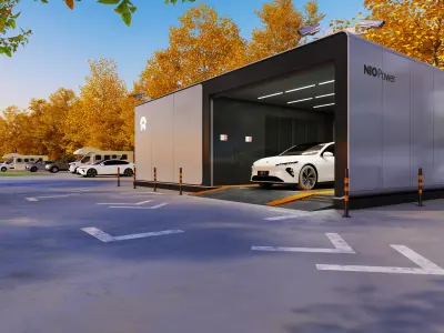  NIO-Power-Swap-Station-4-0-EV-Charging-Infrastructure- 3D model