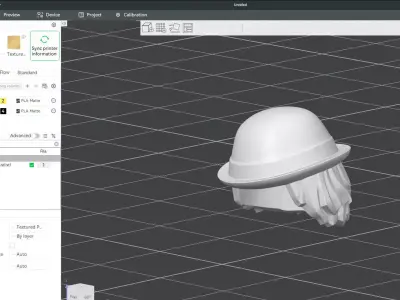 Custom3Dprint Minifigure Accessory - Minifigure Hair S2 - 064 3D print model