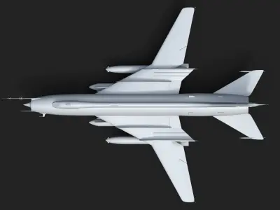 Su-17 20 22 Low-poly 3D model
