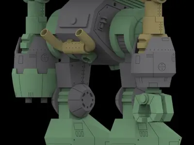 WALKERMACHINE  Sentou Mecha Xabungle 3D model