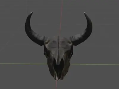 Animal Skull 3D model