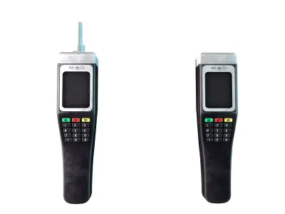 Breath Analyzer Low-poly 3D model