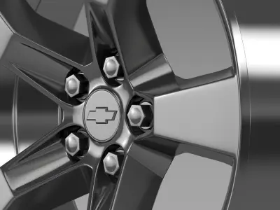 Chevrolet Camaro 2010 rim 3D model
