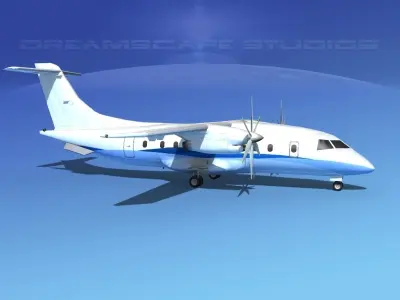 Dornier Do-328-130 Corporate 5 3D model