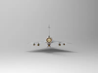dessault mirage 2000 1 3D model