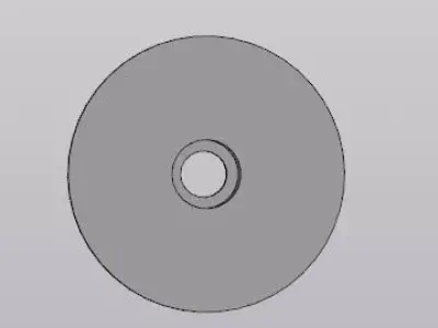 Cylindrical Die Matrix - Stamping Tool Part 3D model