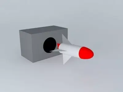 rocket launcher Free 3D model purchase