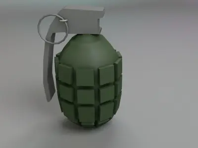 Grenade LP  Low-poly 3D model