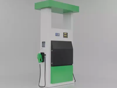 Gas Pump 3D model purchase