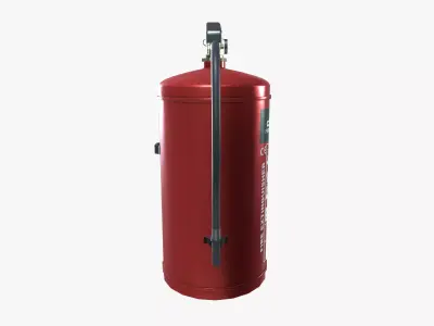 Wet Chemical Fire Extinguisher 3D model purchase