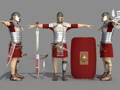 Roman Island Praetorian 3D model
