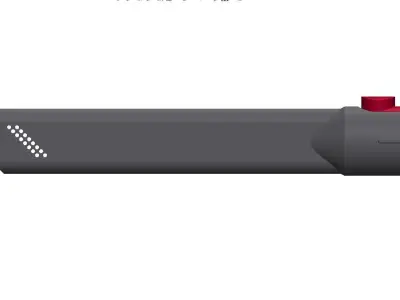 Dyson Accessory  CREVICE TOOL part number 162383 3D print model