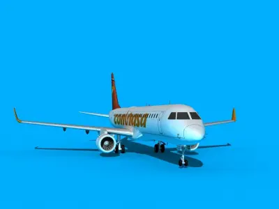 Embraer Emb-190 CONVIASA 3D model