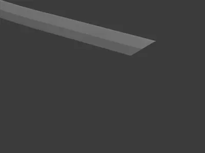 Katana 3D model 2