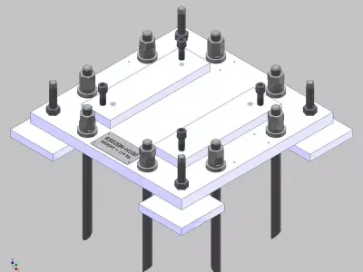 26383-ROBOT BASE RS020N-100 3D model
