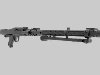 DLT-19 Heavy Blaster Rifle 3D model