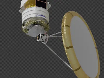 Boeing Solar Orbit Transfer Vehicle 3D model