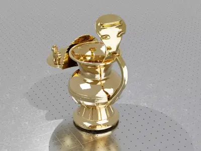 Sukunda Lamp -3D 3D model