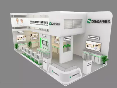 Exhibition - Area - 6X12-3DMAX2010-01 3D model