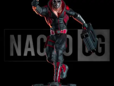 Fan Art - Destro from GI Joe - Statue 3D print model