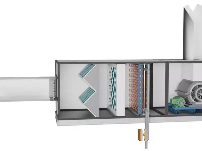 Air Handling Unit 3D model get