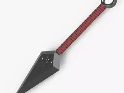 Ninja Kunai Free 3D model