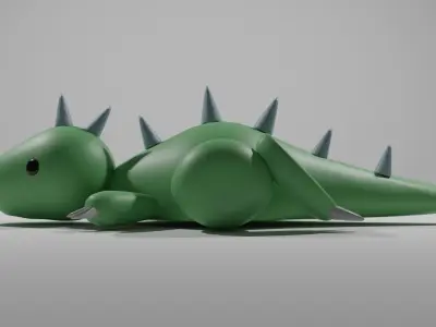 dinosaur cute 3D Model 3D model