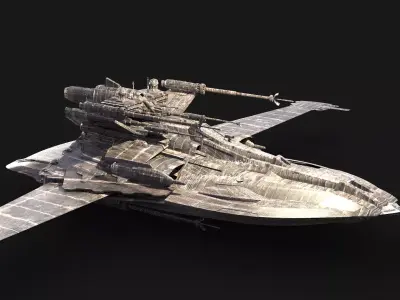 Spaceship Grand reaper destroyer  3D model