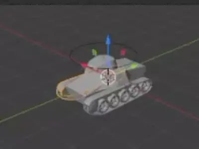 Panzer 1 Free low-poly 3D model