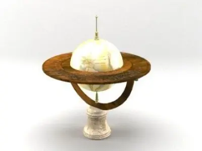 Giros spacecraft Free 3D model