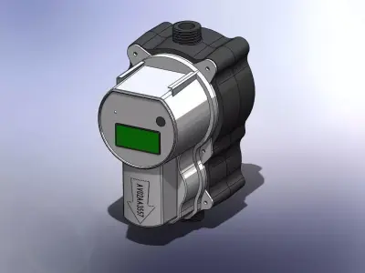 Water Meter Counter Stellum Model 3D model
