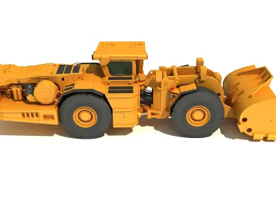 Mining Vehicles Models 3D model