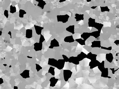 Pipe Connector with Blue Caps 3D model