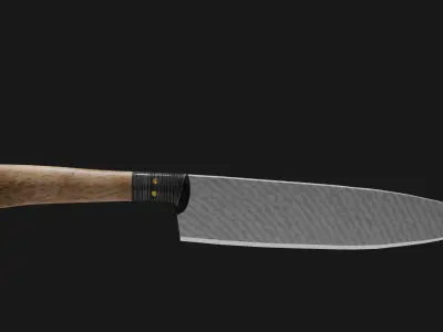 Chefs knife 3D model