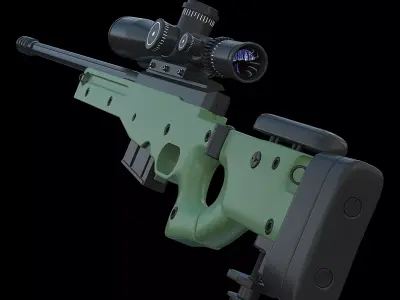 AWM SNIPER 3D model buy