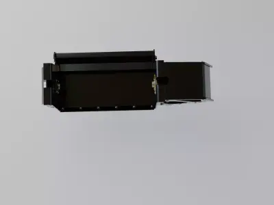 WB Brushhound Excavator Mulcher FX36 3D model Low-poly 3D model