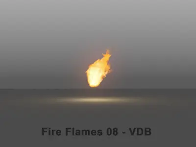  Fire Flames PACK 1 - VDB 