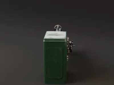 Lathe 3D model