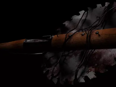Nail Bat 3D model