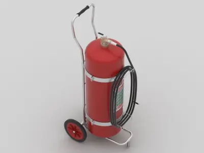 Fire Extinguisher 3D model 24