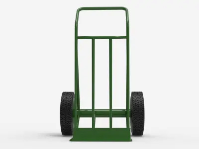 HANDCART 01-GREEN 3D model