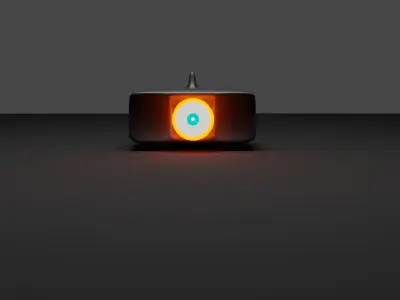 Dark Horizon Void Explorer Low-poly 3D model