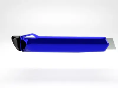 Low Poly - Carpet Knife Low-poly 3D model