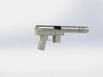 tec9-gun gun Free 3D model