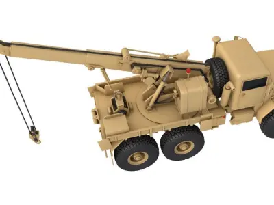 Surplus AM General M936 3D model